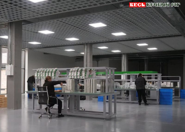 Цех підприємства Промфактор в Кривому Розі