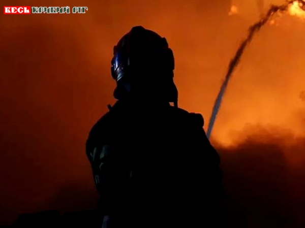 Гасіння пожежі на Дніпропетровщині