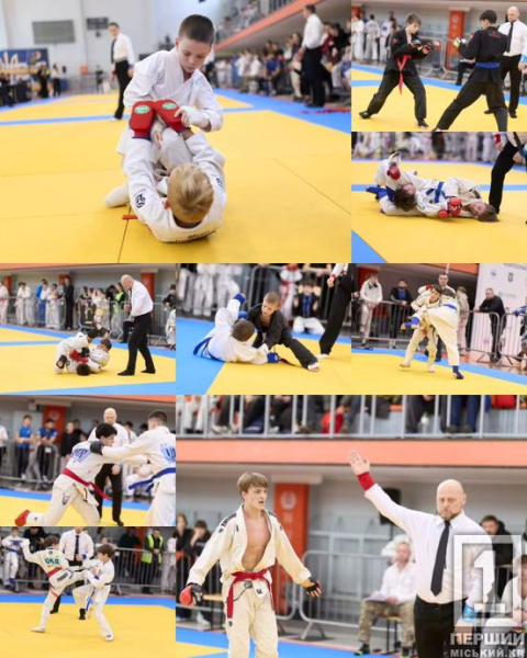 Спортивний тріумф на татамі: криворізькі джиу-джитсери привезли з Чемпіонату України 19 відзнак2