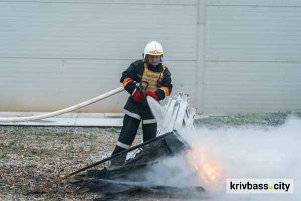У Кривому Розі на ЦГЗК провели комплексне тренування з ліквідації наслідків бойових дій4