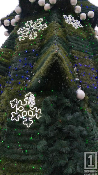 У Кривому Розі невідомі крадуть святковий настрій у дітлахів: постраждала ялинка у Ювілейному парку1