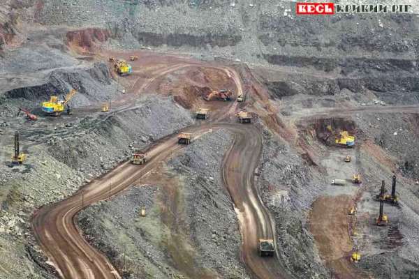 Гірничі роботи ведуться на комбінаті ІнГЗК