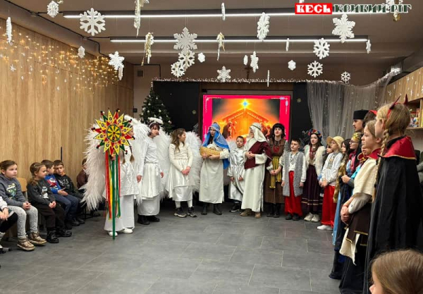 Вертеп завітав до дитячого простору в Карітас Кривий Ріг