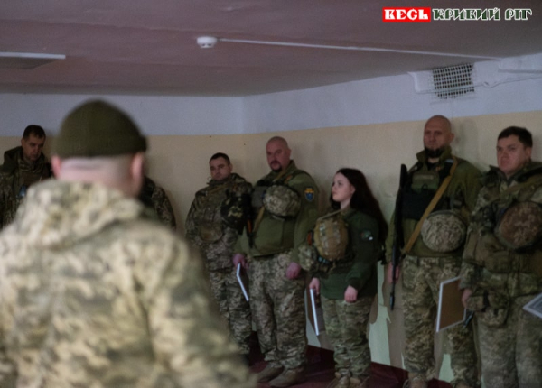 Нагородження бійців в 129-й Криворізькій ОВМБр