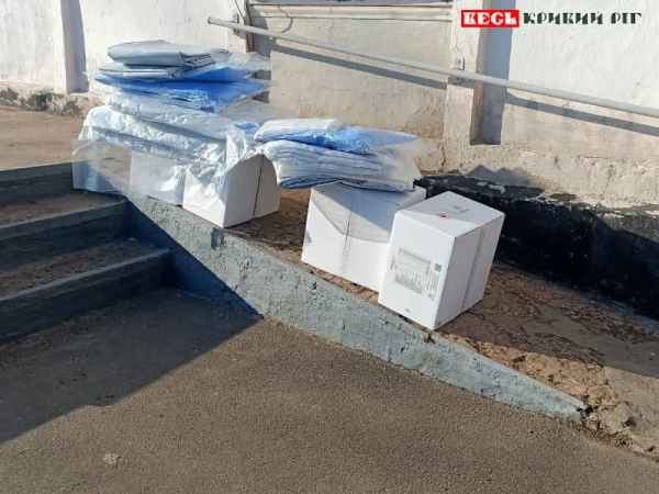 Будматеріали для постраждалих від ракетного удару по Кривому Рогу