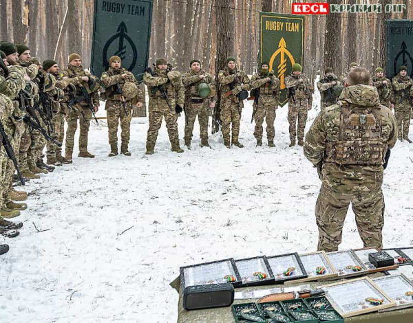 Нагородження до Дня Соборності в підрозділі криворізьких дронщиків &laquo;RUGBY TEAM&raquo;