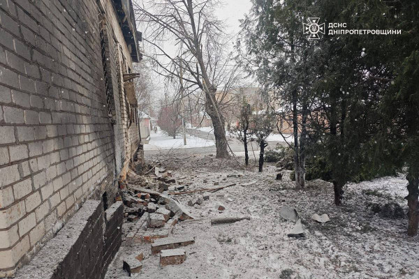 На Дніпропетровщині ворог обстріляв пожежно-рятувальну частину0