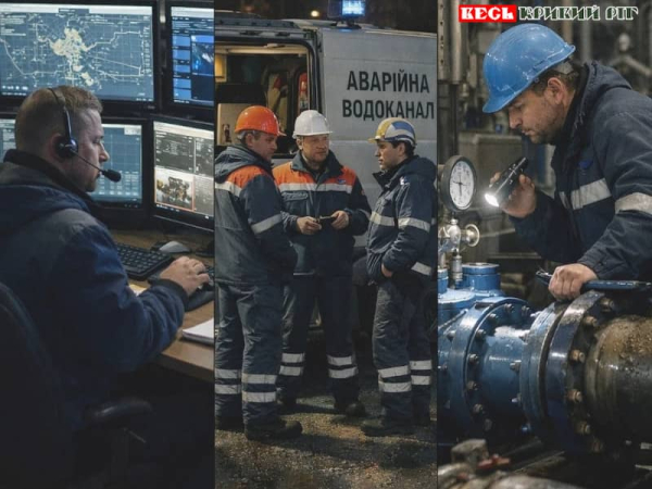 Ремонтні роботи веде Кривбасводоканал в Кривому Розі