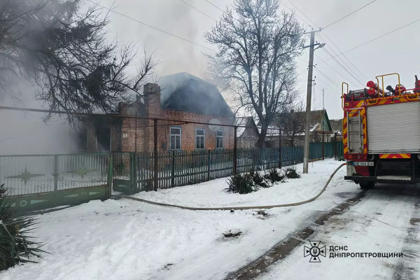 У селі на Дніпропетровщині під час пожежі загинув чоловік0