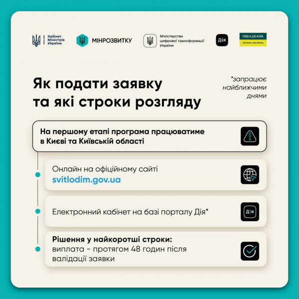 Уряд запускає програму «СвітлоДім»4