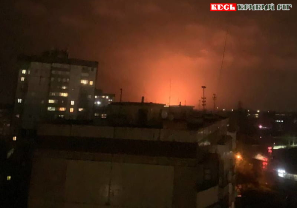 Вибух шахеда бачив весь Кривий Ріг