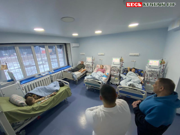 Пацієнти отримують замісну ниркову терапію в Криворізькій лікарні №2