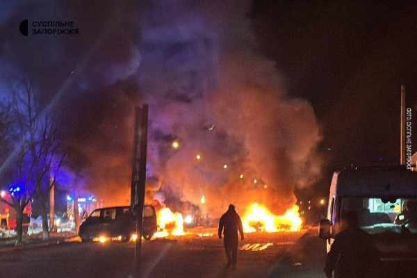 Атака по житловому району Запоріжжя: двоє загиблих, щонайменше семеро поранених0