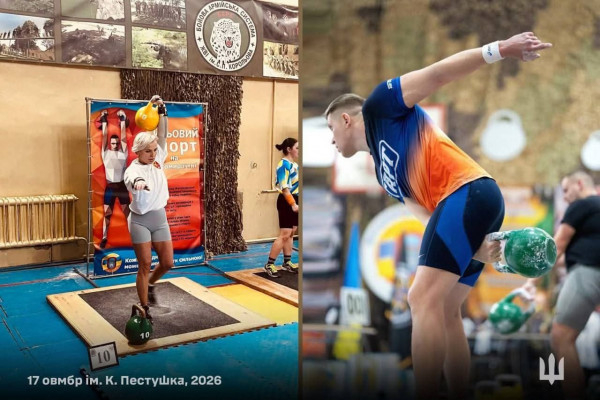 Бійці 17-ї ОВМБр стали найкращими на Кубку командувача Сухопутних військ з гирьового спорту2