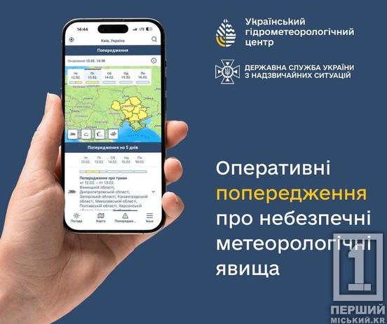 «цеПогода»: Укргідрометцентр запустив власний мобільний застосунок1