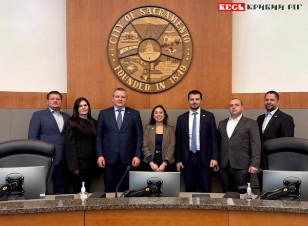 Голова ДОР Микола Лукашук в Сакраменто