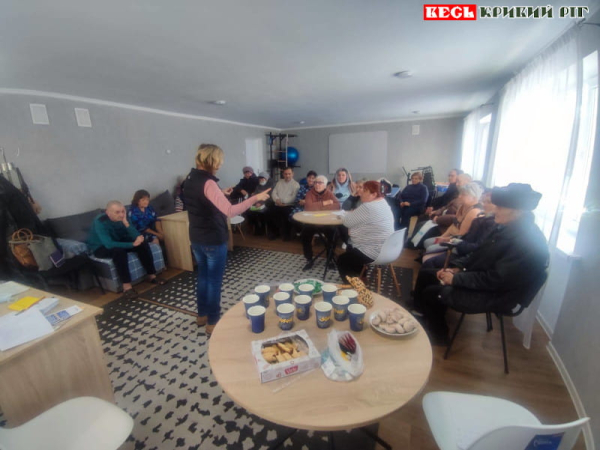 Переселенців вчили «самозарадності» волонтери Карітас Кривий Ріг