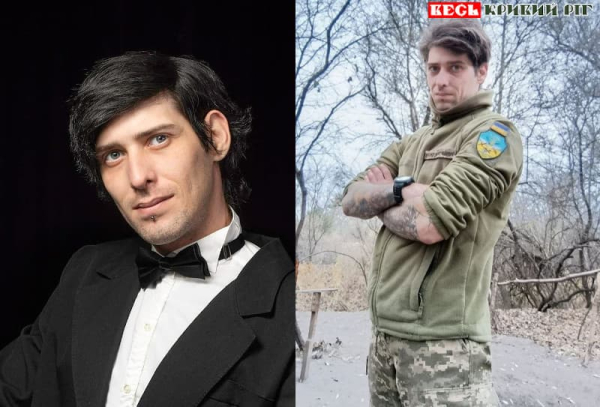 Актор театру Віталій Христич з Кривого Рогу боронить Україну