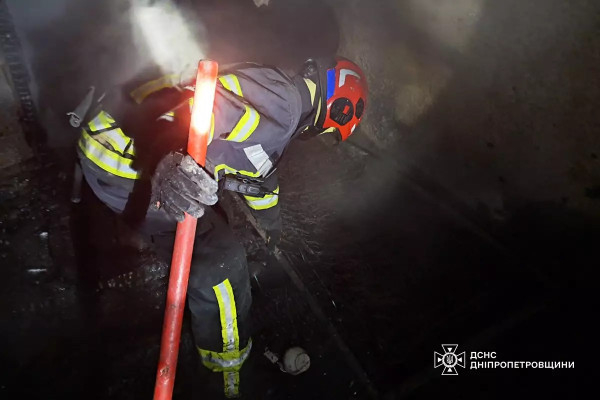 На Дніпропетровщині внаслідок пожежі загинуло двоє людей1