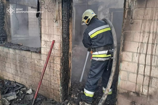 На Дніпропетровщині внаслідок пожежі загинуло двоє людей2