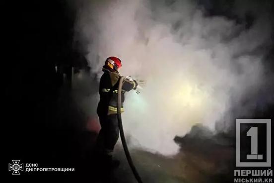 Три випадки за вечір: у Кривому Розі згоріли кілька автівок2