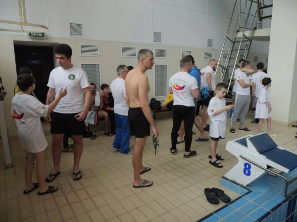 У Кривому Розі відбулися змагання з плавання в межах IV сезону Veterans Family Games7