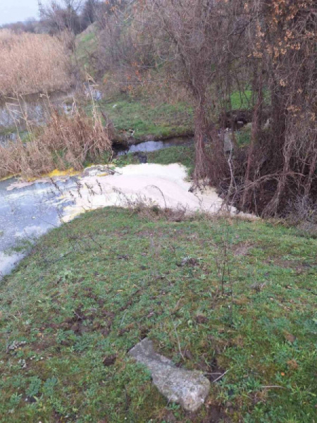 У Кривому Розі зафіксували незаконний скид стічних вод у річку Саксагань1