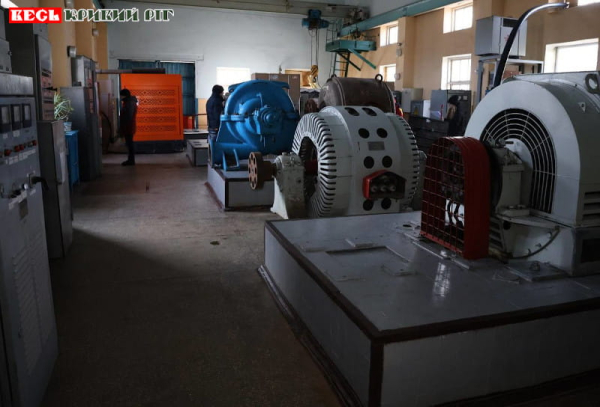 Одна з насосних станцій Кривбасводоканалу