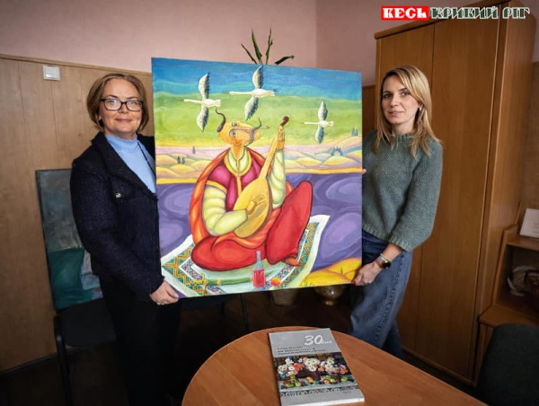 Спілка художників дарує картину міському музею в Кривому Розі