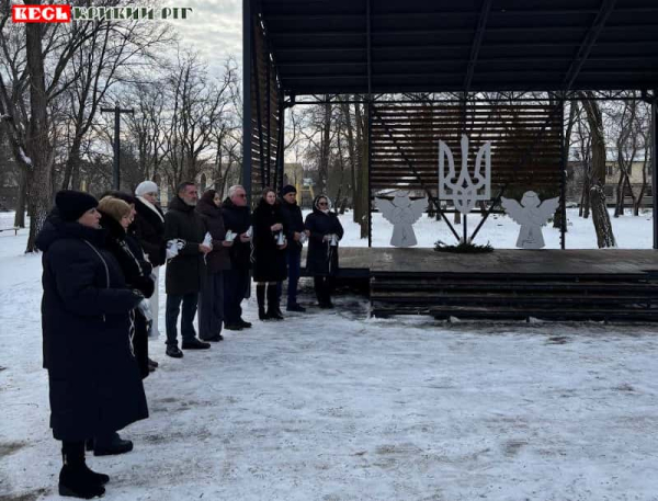 Вшанування Героїв Небесної Сотні в Апостоловому Криворізького р-ну