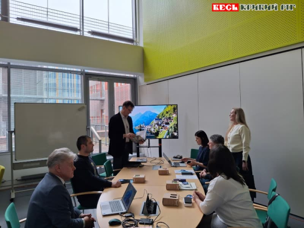 В Турку побувала делегація Криворізького національного університету