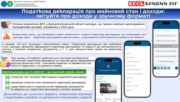 Постер ДПС: Декларування у зручному форматі