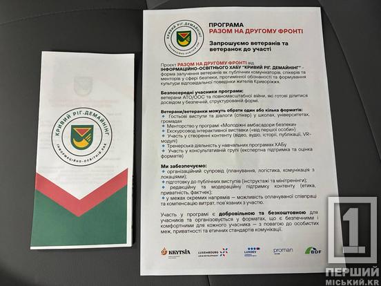 Досвід, що рятує життя: у Кривому Розі ветеранів залучають до протимінної просвіти3