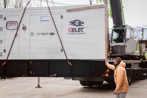 Енергонезалежність: криворізькі тепловики отримали промислові генератори3