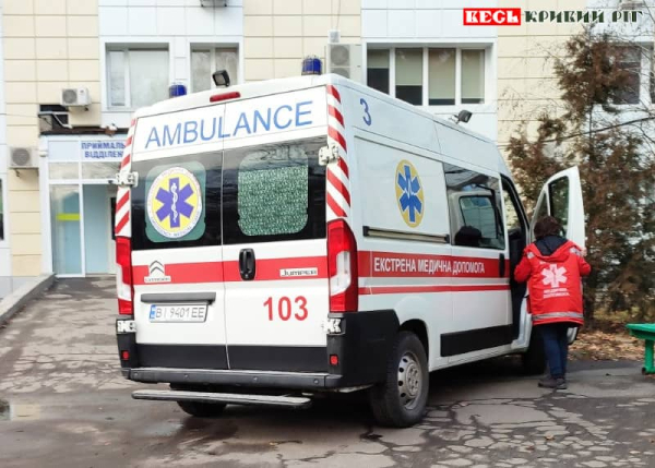 Карета ЕМД в Кривому Розі