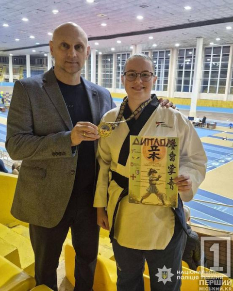 Із кримінальної поліції – на п’єдестал: криворізька оперативниця виборола золото чемпіонату України1