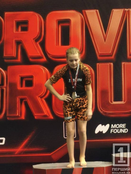 Юна криворіжка завоювала дві срібні медалі на турнірі з джу-джитсу у Дніпрі1