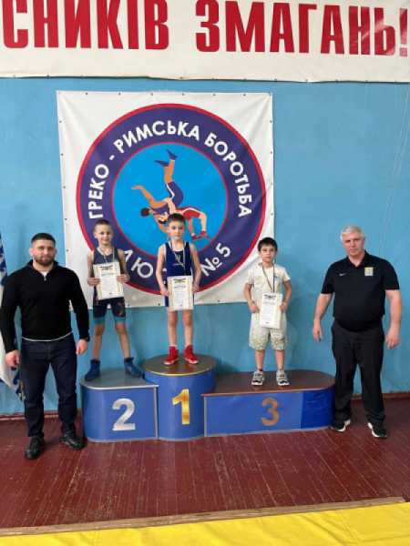Юні борці з Кривого Рогу вибороли медалі на міському чемпіонаті з греко-римської боротьби0