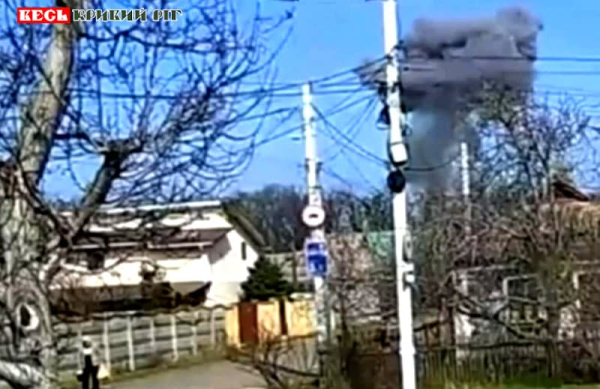 Приліт шахеду по залізниці на Довгинцево в Кривому Розі