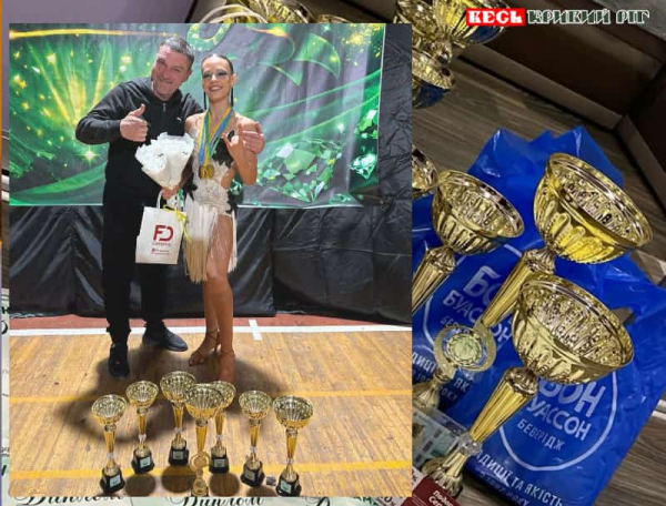 Криворізька танцюристка Софі Покровська виборола 7 нагород у Кропивницькому