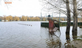 Масштабна повінь біля Кривого Рогу: підтоплені бази відпочинку та поля