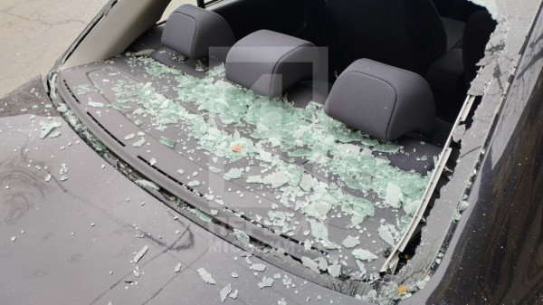 На проспекті Миру пікап врізався у легковий автомобіль1