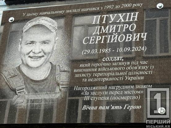Одне шкільне подвір’я та два героїчних життя: у Кривому Розі відкрили меморіальні дошки Дмитру Птухіну та Азізу Мірзоєву3