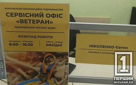 Підтримка для захисників: в Інгулецькому районі почав працювати фахівець із супроводу ветеранів
