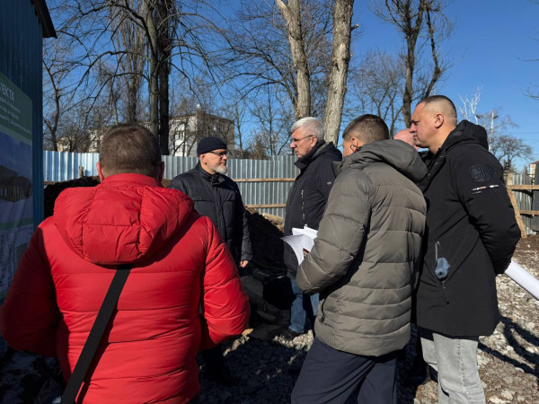 У Кривому Розі триває будівництво нового сучасного Ветеранського простору1