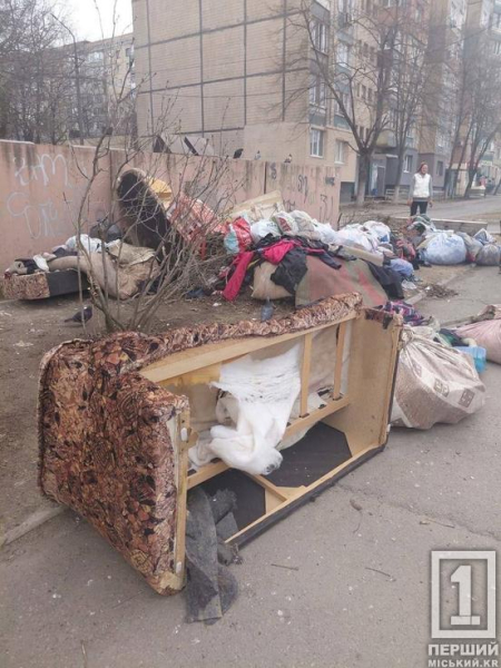 У Саксаганському районі ліквідували чергове стихійне звалище біля багатоповерхівки2