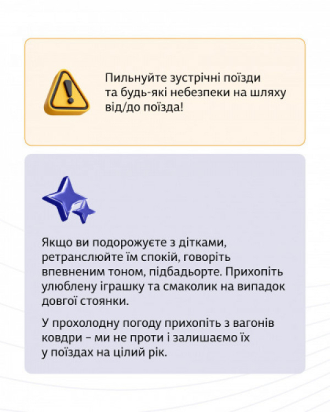 Укрзалізниця посилює правила безпеки пасажирів у дорозі2