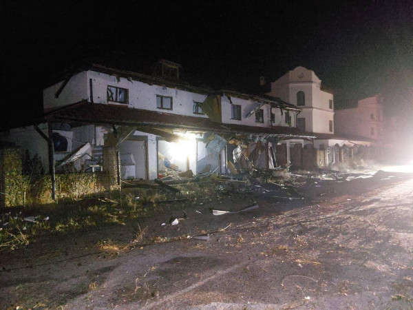 Вночі дрони атакували південь Одещини: сталася пожежа на базі відпочинку0