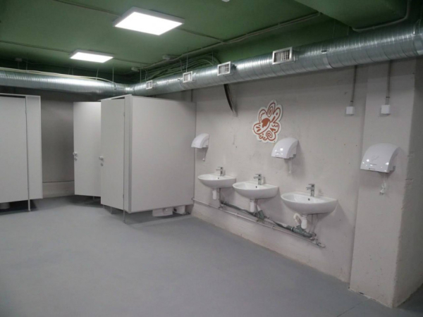 450 учнів одночасно: у Кривому Розі модернізували ще одне шкільне укриття5