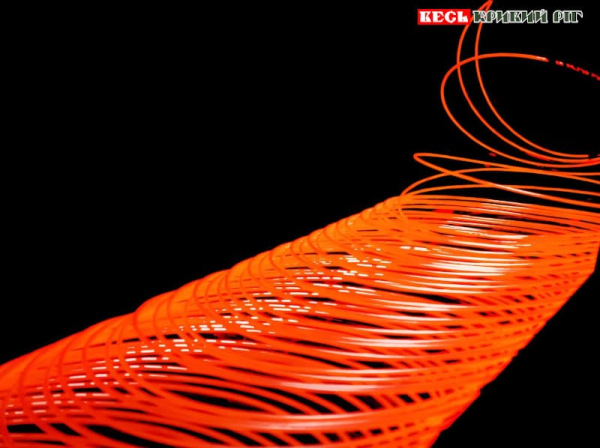 Проволока виходить з прокатного стану АрселорМітал Кривий Ріг